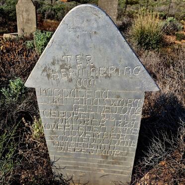 SWART Magdalena Katrina nee DE JONG 1889-?