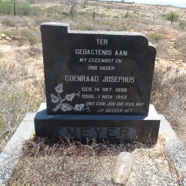 MEYER Coenraad Josephus 1890-1959
