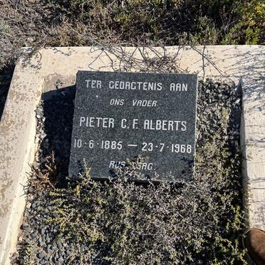 ALBERTS Pieter C.F. 1885-1968