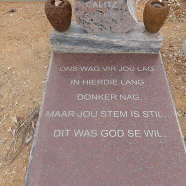 CALITZ Marisca 1978-2000