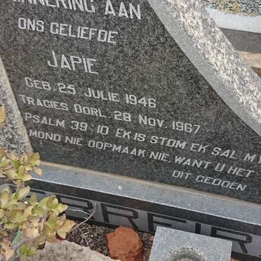 FERREIRA Japie 1946-1967