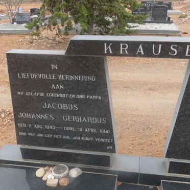 KRAUSE Jacobus Johannes Gerhardus 1943-1980