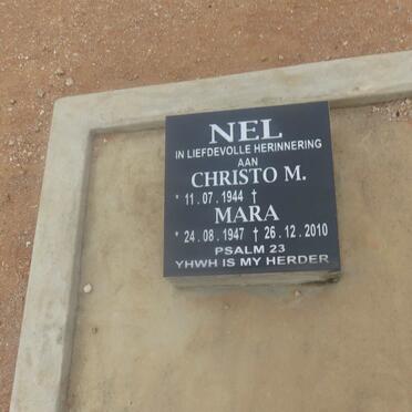 NEL Christo M. 1944- &amp; Mara 1947-2010