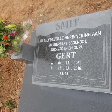 SMIT Gert 1961-2016