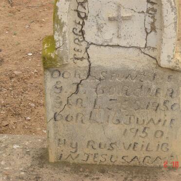 CORDIER G.J. 1950-1950