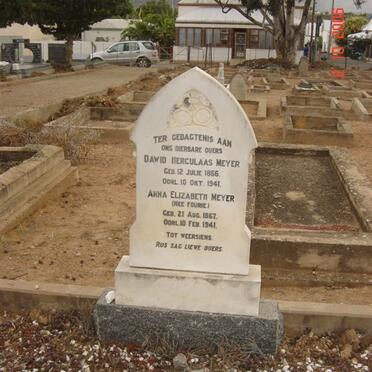 MEYER Dawid Herculaas 1866-1941 &amp; Anna Elizabeth FOURIE 1867-1941