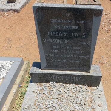 VERSCHUUR Magaretha S. 1866-1958