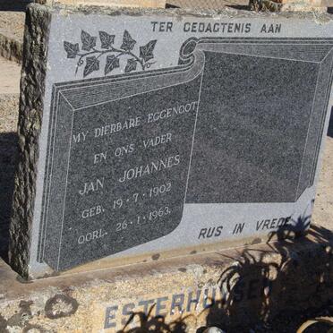 ESTERHUYSEN Jan Johannes 1902-1963