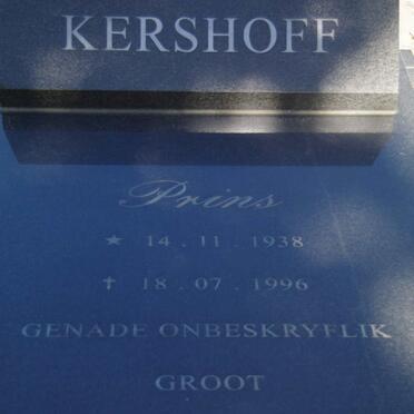 KERSHOFF Prins 1938-1996