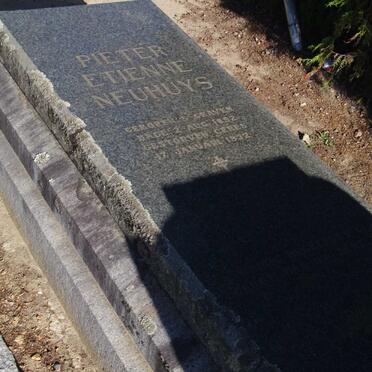 NEUHUYS Pieter Etienne 1892-1932