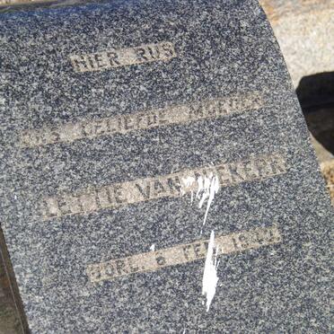 NIEKERK Lettie, van -1940