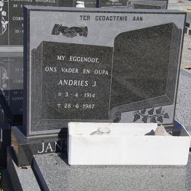 RENSBURG Andries J. Janse van 1914-1987