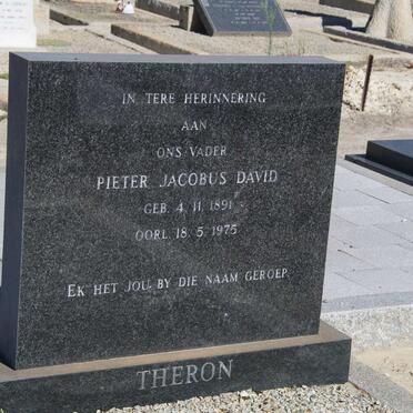 THERON Pieter Jacobus David 1891-1975
