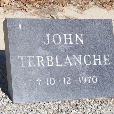 TERBLANCHE John -1970
