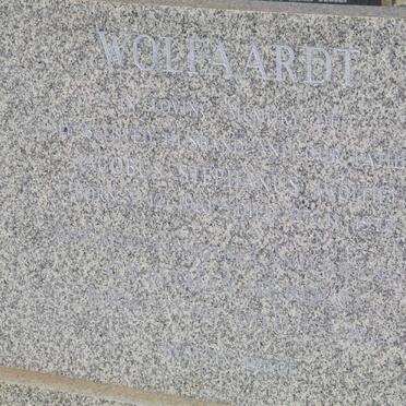 WOLFAARDT Jacobus Stephanus 1910-1977 &amp; Cynthia Herold 1915-2004 