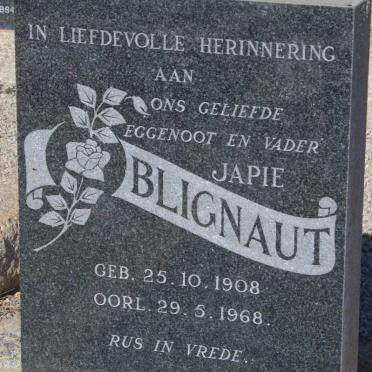 BLIGNAUT Japie 1908-1968