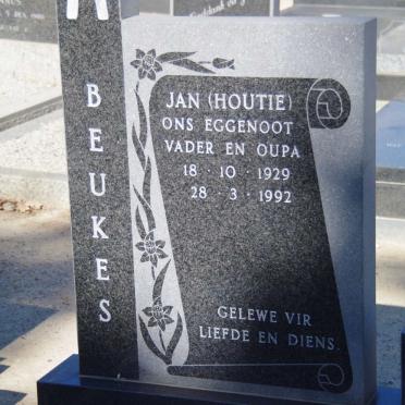 BEUKES Jan 1929-1992