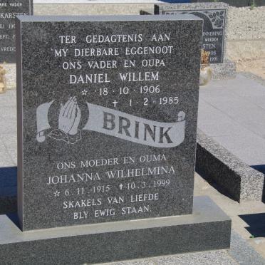 BRINK Daniel Willem 1906-1985 &amp; Johanna Wilhelmina 1915-1999