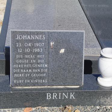 BRINK Johannes 1907-1983