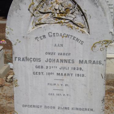 MARAIS Francois Johannes 1839-1912