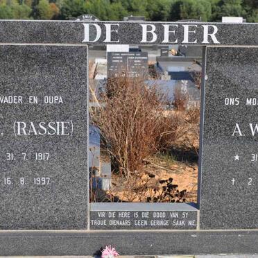 BEER E.J., de 1917-1997 &amp; A.W. 1927-2004