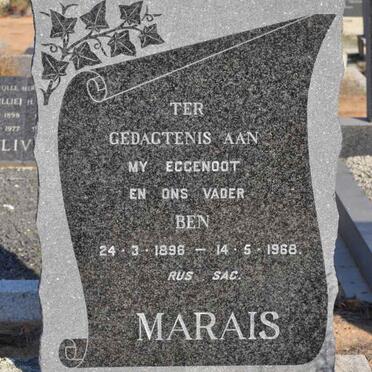 MARAIS Ben 1896-1968