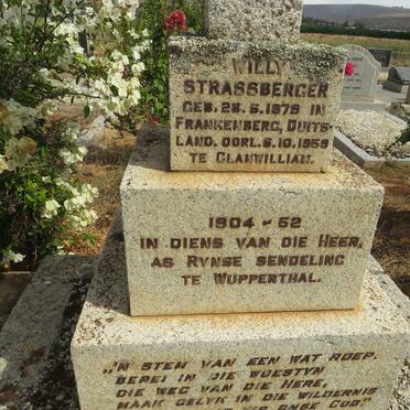 STRASSBERGER Willy 1879-1959