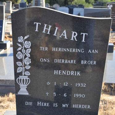 THIART Hendrik 1932-1990