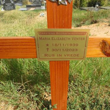 VENTER Maria Elizabeth 1939-2023