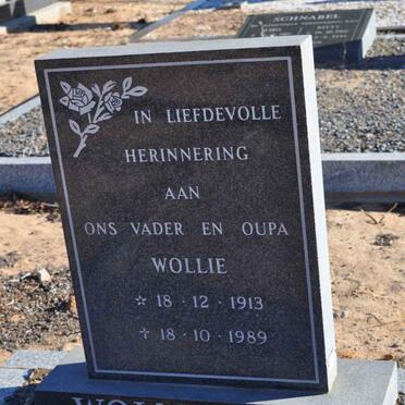 WOLMARANS Wollie 1913-1989