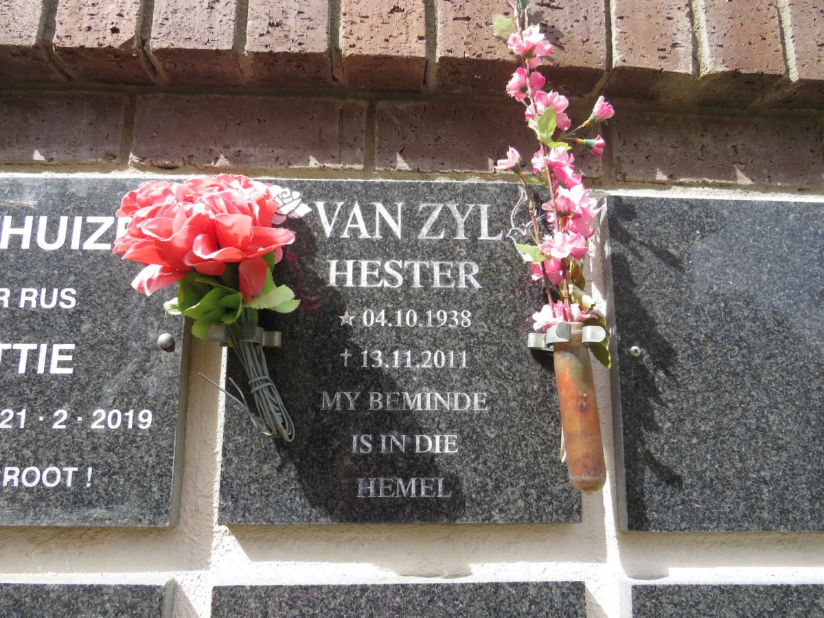 ZYL Hester, van 1938-2011