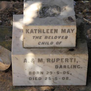 RUPERTI Kathleen May 1905-1908