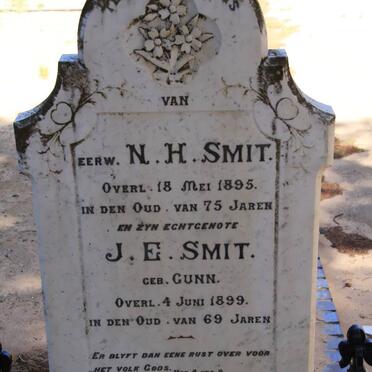 SMIT N.H. -1895 &amp; J.E. GUNN -1899