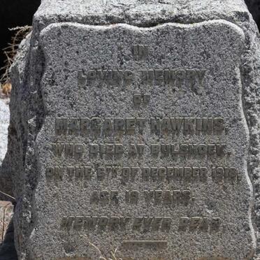 HAWKINS Margaret -1918