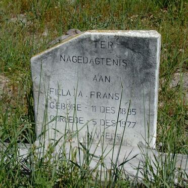 FRANS Filla A. 1895-1977