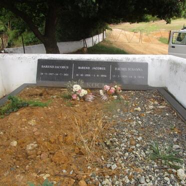 Western Cape, CALEDON district, Caledon, Driefonteinboven, Driefontein, farm cemetery