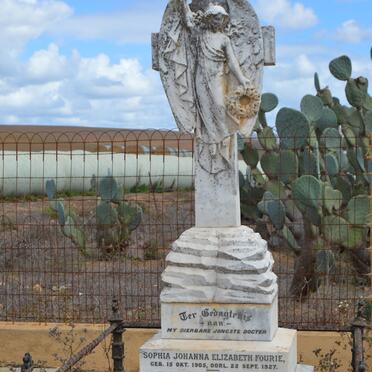 FOURIE Sophia Johanna Elizabeth 1905-1927