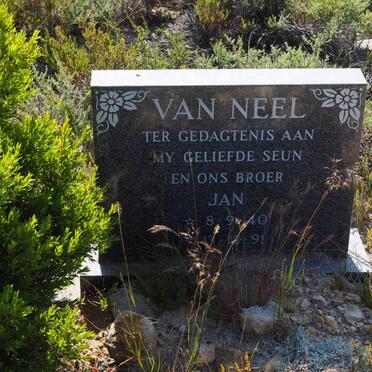 NEEL Jan, van 1940-1991