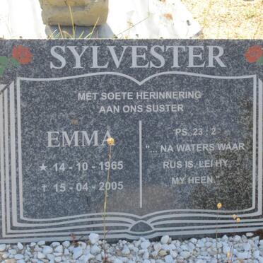 SYLVESTER Emma 1965-2005