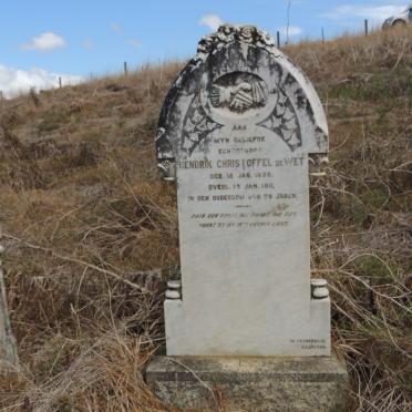 Western Cape, CALEDON district, Lange Kuil 525_1, Langkuil farm cemetery