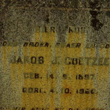 COETZEE Jakob J. 1897-1960