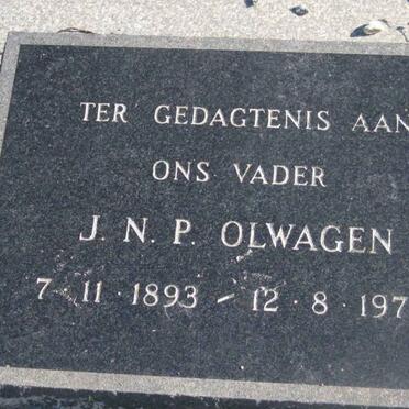 OLWAGEN J.N.P. 1893-1970