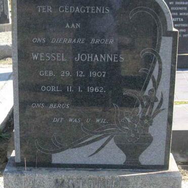 MATTHEE Wessel Johannes 1907-1962