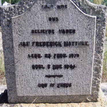 MATTHEE Jan Frederick 1879-1945