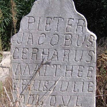 MATTHEE Pieter Jacobus Gerharus 1906-1907