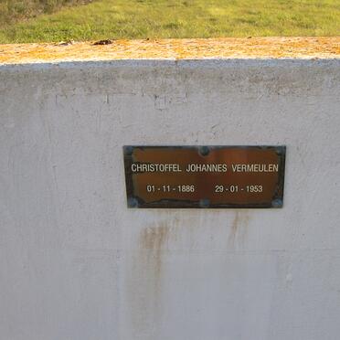 VERMEULEN Christoffel Johannes 1886-1953