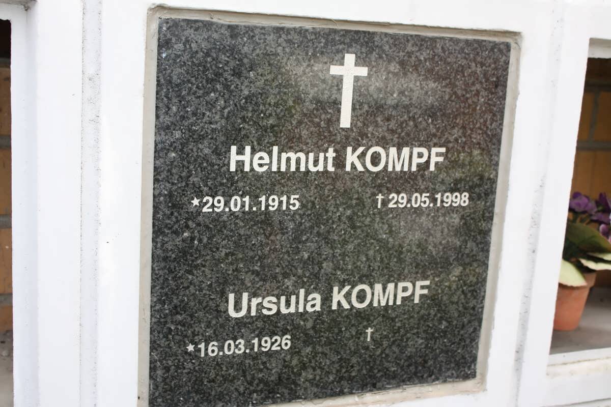 KOMPF Helmut 1915-1998 &amp; Ursula 1926-