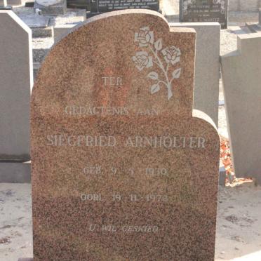 ARNHOLTER Siegfried 1930-1972