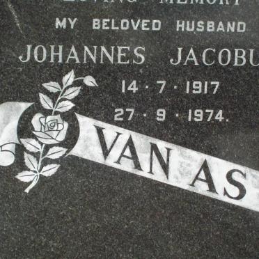 AS Johannes Jacobus, van 1917-1974