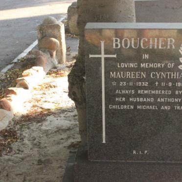 BOUCHER Maureen Cynthia 1932-1981